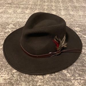 Scala Dakota Crushable Wool Felt Outback Hat - XL